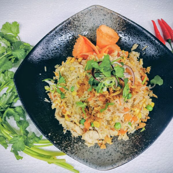 18.a. RESTOVANÁ RÝŽE S KUŘECÍM