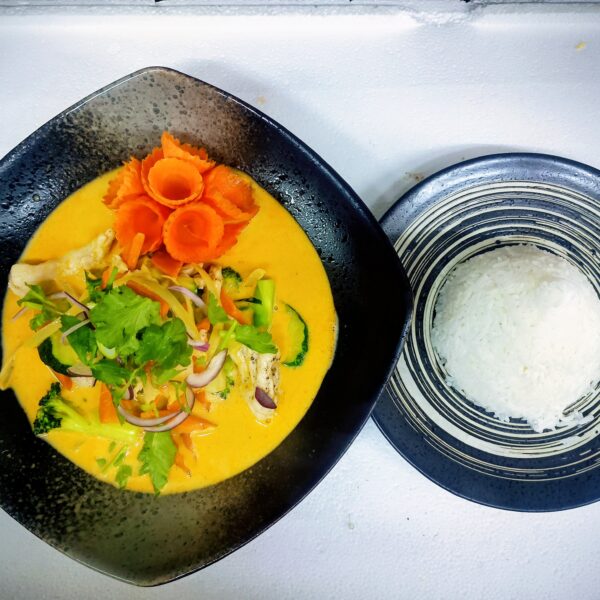 35.b. KARI S MANGEM A RÝŽÍ A KUŘECÍM